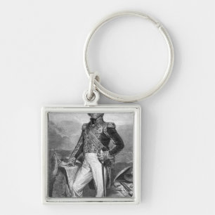 Portrait of Nicolas Jean-de-Dieu Keychain