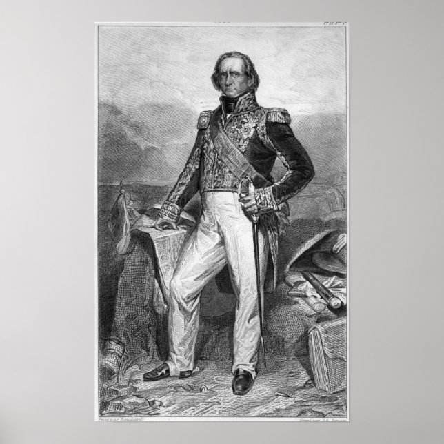Portrait of Nicolas Jean-de-Dieu Poster (Front)