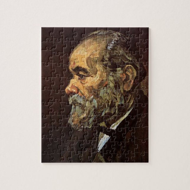Portrait of Old Man with Beard by Vincent van Gogh Jigsaw Puzzle (Vertical)