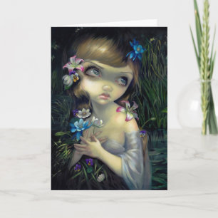 "Portrait of Ophelia" Greeting Card