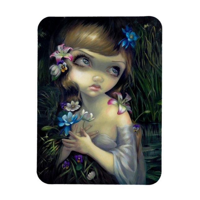 "Portrait of Ophelia" Magnet (Vertical)
