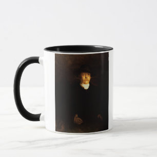 Portrait of Otto Von Bismarck (1815-98) (oil on pa Mug