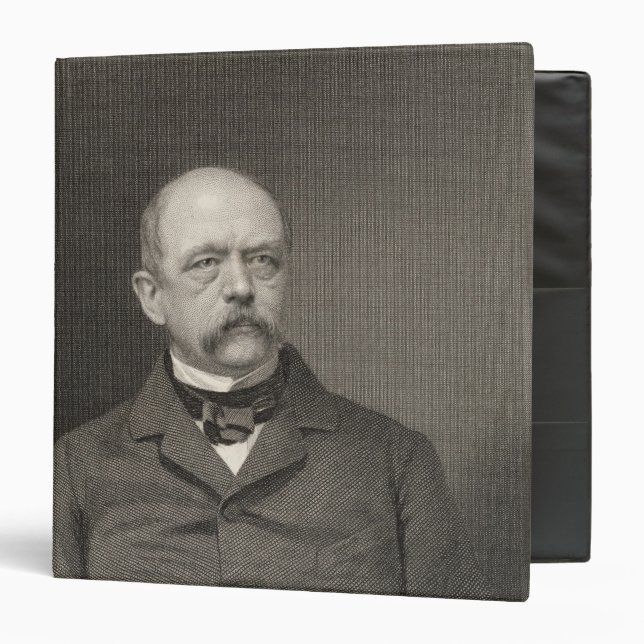 Portrait of Otto von Bismarck Binder (Front/Inside)