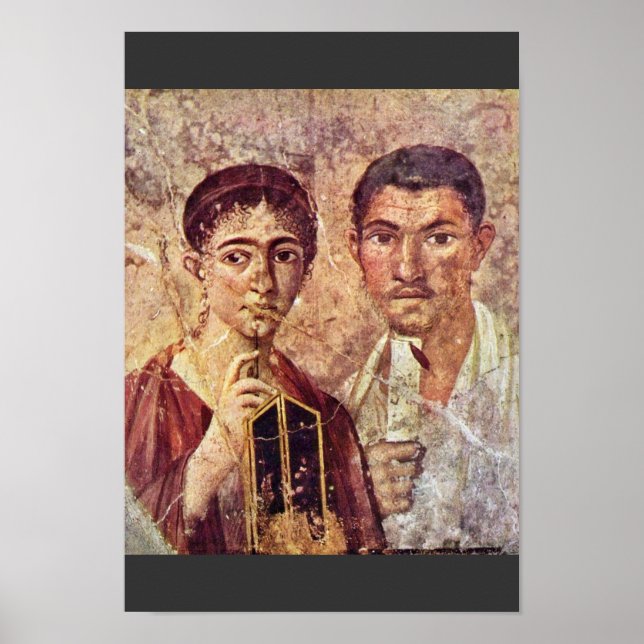 Portrait Of Paquius Proculus And His Wife By Meist Poster (Front)