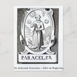 Portrait of Paracelsus Postcard