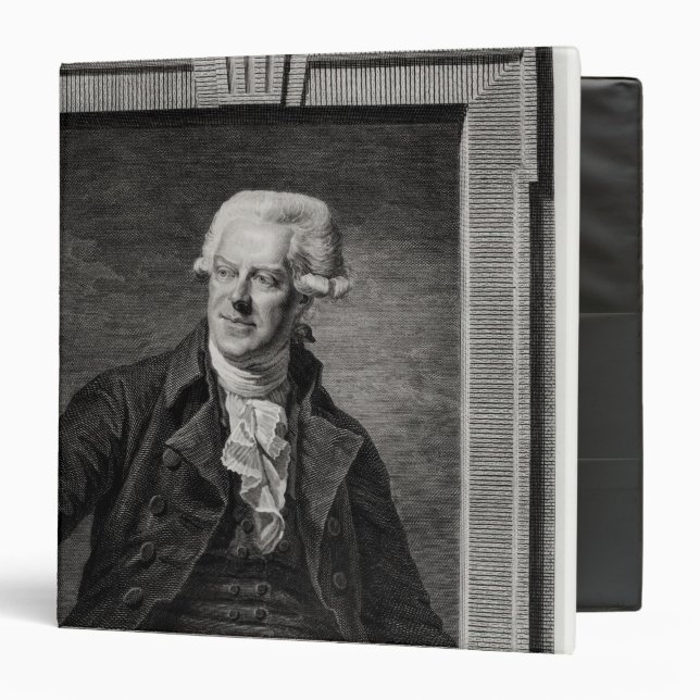 Portrait of Pascal Paoli Binder (Front/Inside)