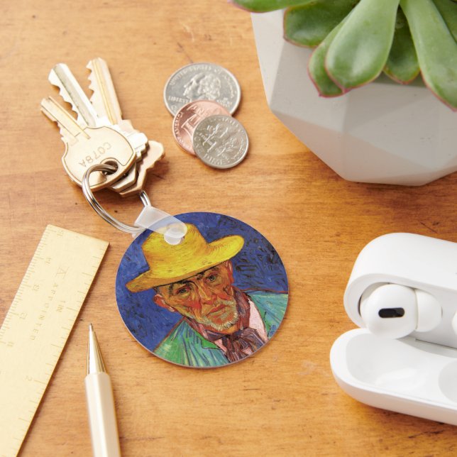 Portrait of Patience Escalier by Vincent van Gogh Keychain (Desk)