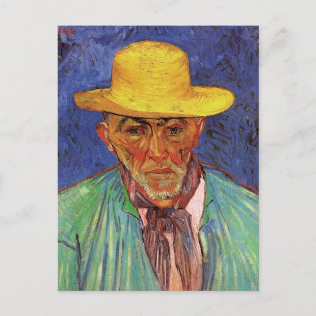 Portrait of Patience Escalier by Vincent van Gogh Postcard (Front)
