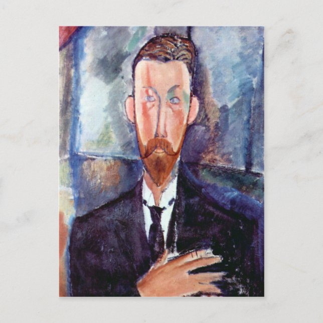 Portrait of Paul Alexanders by Amedeo Modigliani Postcard (Front)