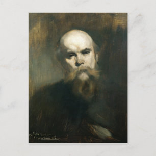 Portrait of Paul Verlaine  1890 Postcard