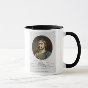 Portrait of Pepin, Called 'Le Bref', King of Franc Mug