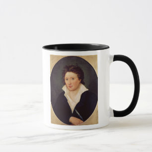 Portrait of Percy Bysshe Shelley, 1819 Mug