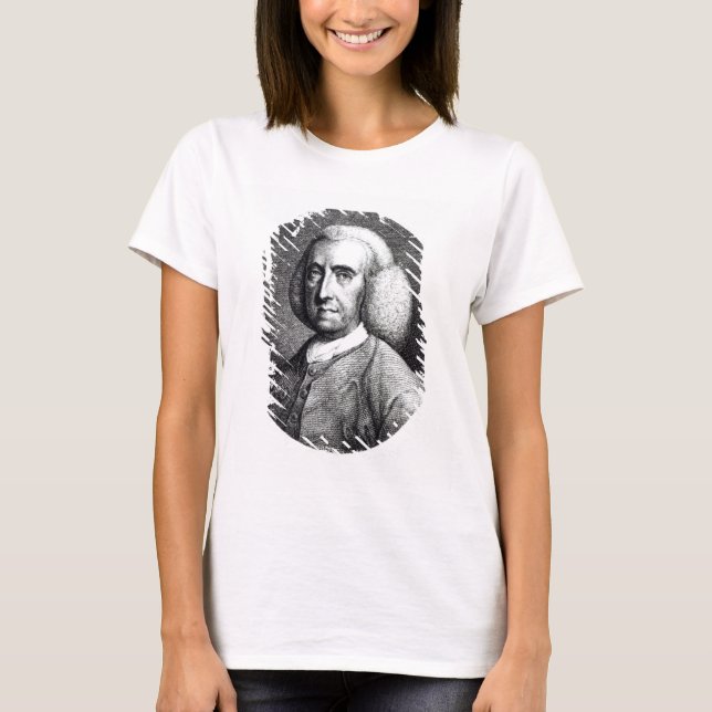 Portrait of Peter Collinson (1694-1768) (engraving T-Shirt (Front)