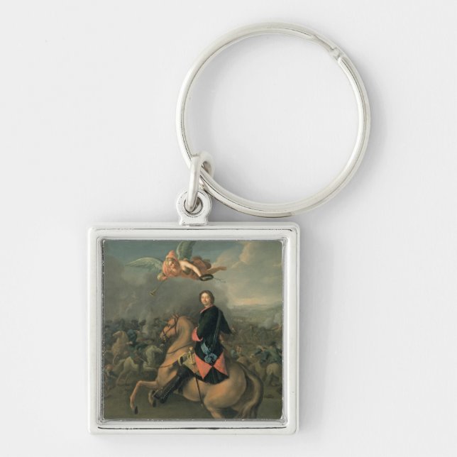 Portrait of Peter the Great against a Keychain (Front)