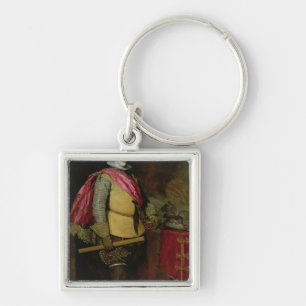 Portrait of Philip IV of Spain Keychain