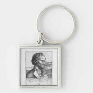 Portrait of Philipp Melanchthon, 1526 Keychain