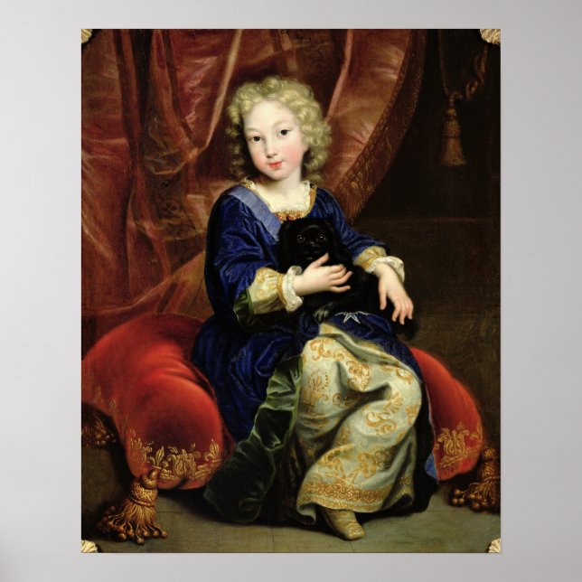 Portrait of Philippe de France Poster (Front)