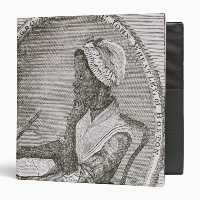 Portrait of Phillis Wheatley Binder (Front/Inside)