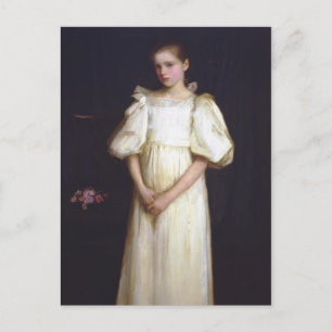 Portrait of Phyllis Waterlow by John Waterhouse Postcard