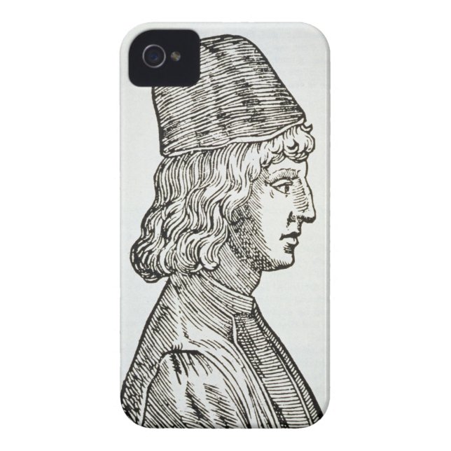 Portrait of Pico della Mirandola (1463-94), from ' Case-Mate iPhone Case (Back)