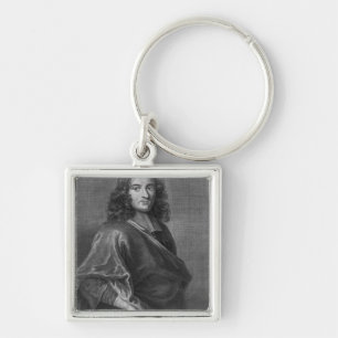 Portrait of Pierre Bayle Keychain