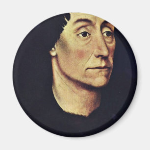Portrait Of Pierre De Beffremont By Weyden Rogier Magnet