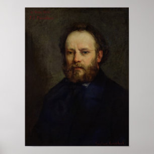 Portrait of Pierre Joseph Proudhon 1865 Poster