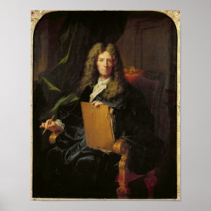 Portrait of Pierre Mignard  c.1690 Poster