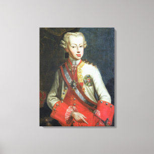 Portrait of Pietro Leopoldo di Lorena, c.1750 (oil Canvas Print