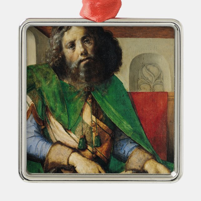 Portrait of Plato  c.1475 Metal Ornament (Front)