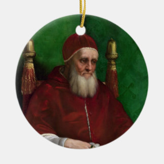 Portrait of Pope Julius II by Raphael Ornament