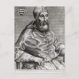 Portrait of Pope Pius IV, 1555 Postcard