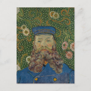 Portrait of Postman Joseph Roulin by Van Gogh Postcard
