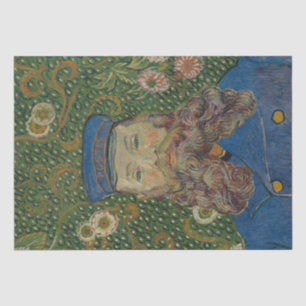 Portrait of Postman Joseph Roulin by Van Gogh Tissue Paper