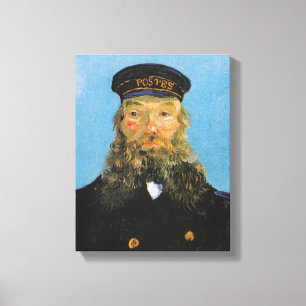 Portrait of Postman Roulin   Vincent van Gogh Canvas Print