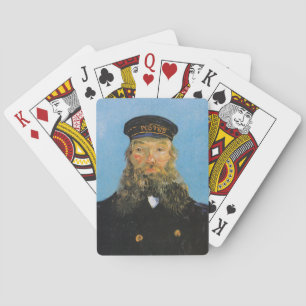 Portrait of Postman Roulin   Vincent van Gogh Playing Cards