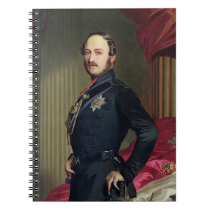 Portrait of Prince Albert (1819-61) 1859 (oil on c Notebook