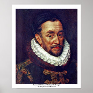 Portrait Of Prince William Of Orange Poster