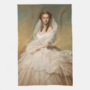 Portrait Of Princess Alexandra Kitchen Towel