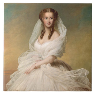 Portrait Of Princess Alexandra Tile