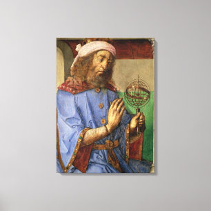 Portrait of Ptolemy, c.1475 Canvas Print