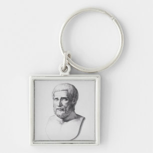 Portrait of Pythagoras Keychain