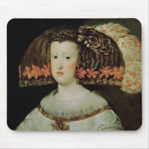 Portrait of Queen Maria Anna  of Spain Mouse Pad