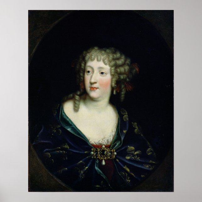 Portrait of Queen Marie-Therese of France Poster (Front)