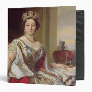 Portrait of Queen Victoria (1819-1901) 1859 (oil o Binder