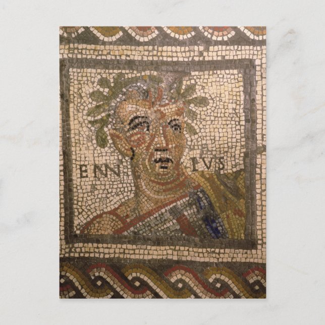 Portrait of Quintus Ennius Postcard (Front)