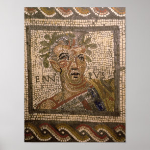 Portrait of Quintus Ennius Poster