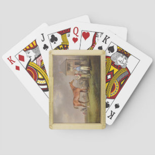 Portrait of 'Quiz', the property of Lord Rous, aft Playing Cards