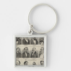 Portrait of Real Estate Dealers, Minnesota Keychain