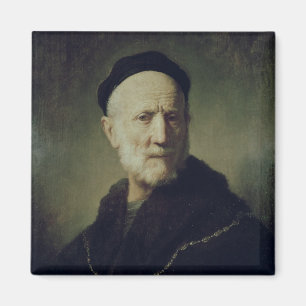 Portrait of Rembrandt's Father Magnet